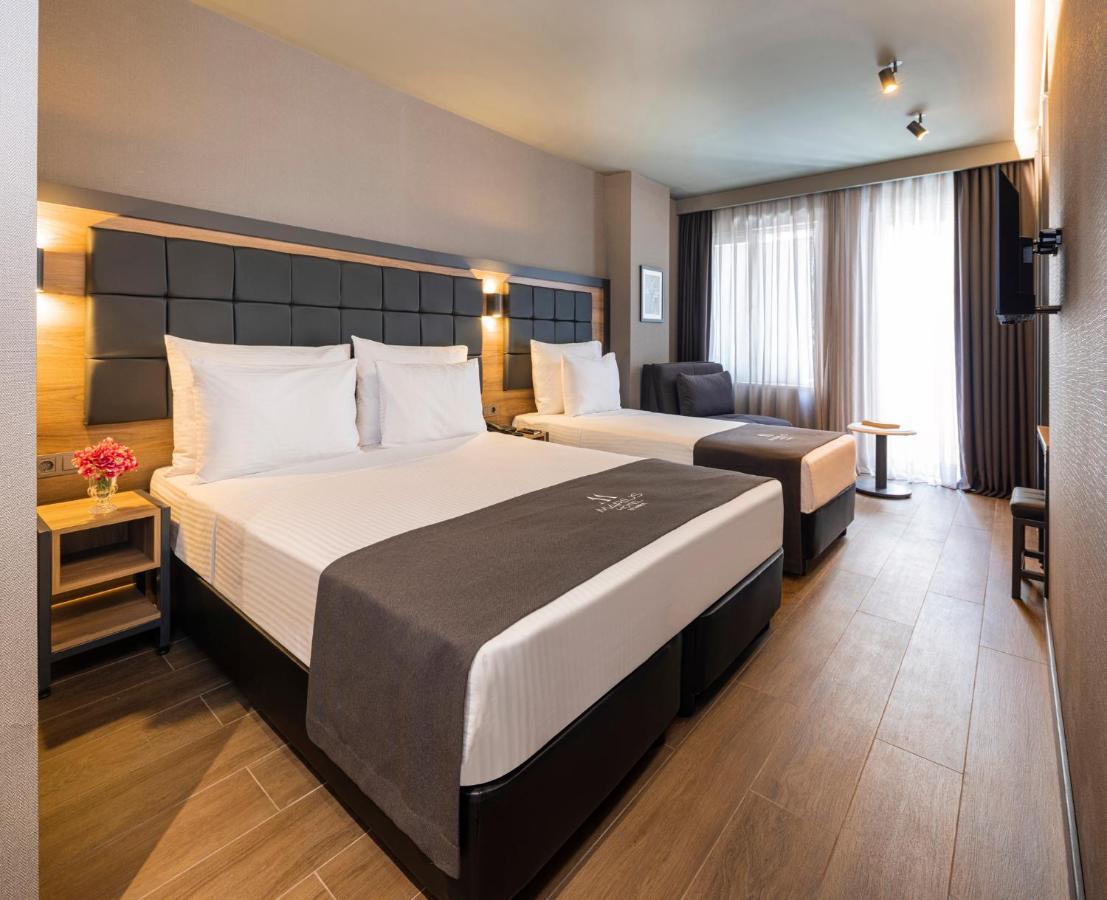 Marius Hotel Istanbul Bagian luar foto