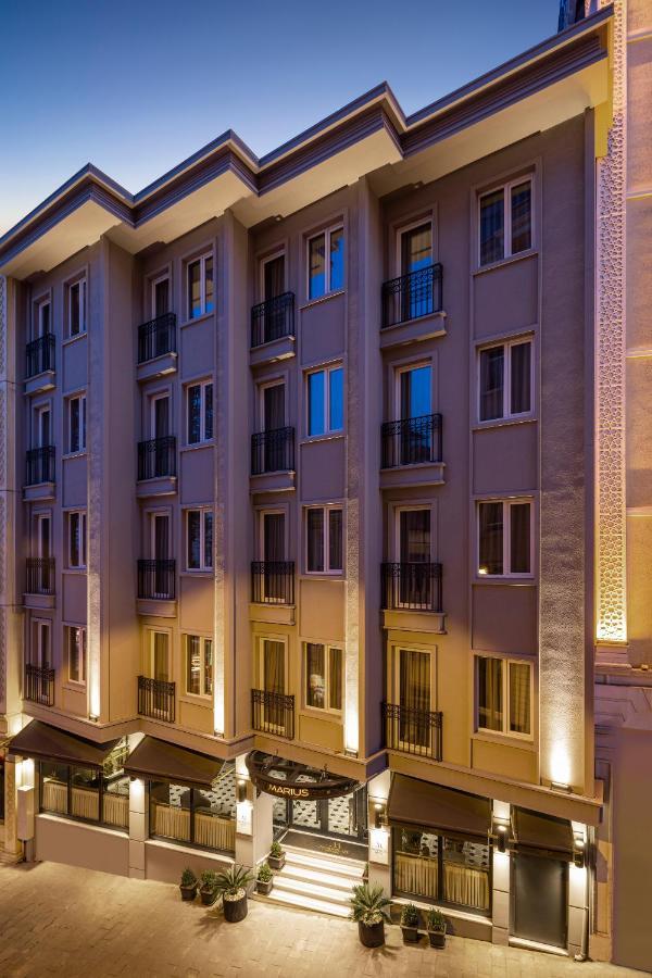 Marius Hotel Istanbul Bagian luar foto